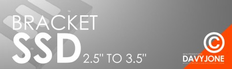 Bracket SSD 2.5" to 3.5"