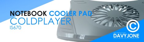Notebook Cooler Pad Coldplayer IS670