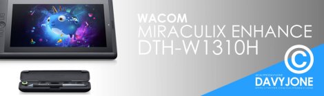 Wacom Miraculix Enhance DTH-W1310H